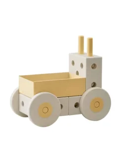 Outlet 3-in-1 Gåvogn Sand Grey / Honey Yellow Aktivitetslegetøj