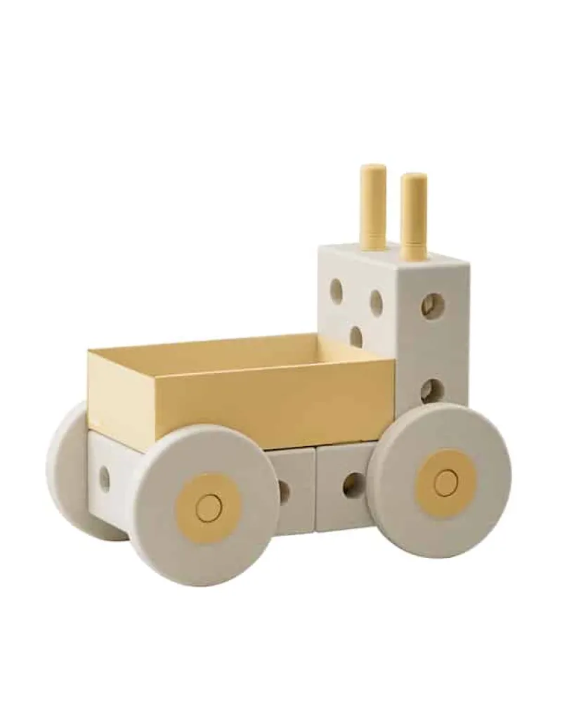 Outlet 3-in-1 Gåvogn Sand Grey / Honey Yellow Aktivitetslegetøj