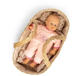 New Mosekurv med sengesæt Dukker