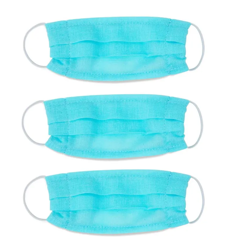 MUNDBIND - BLÅ - 3 STK. Dukker|Bamser