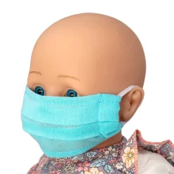 MUNDBIND - BLÅ - 3 STK. Dukker|Bamser