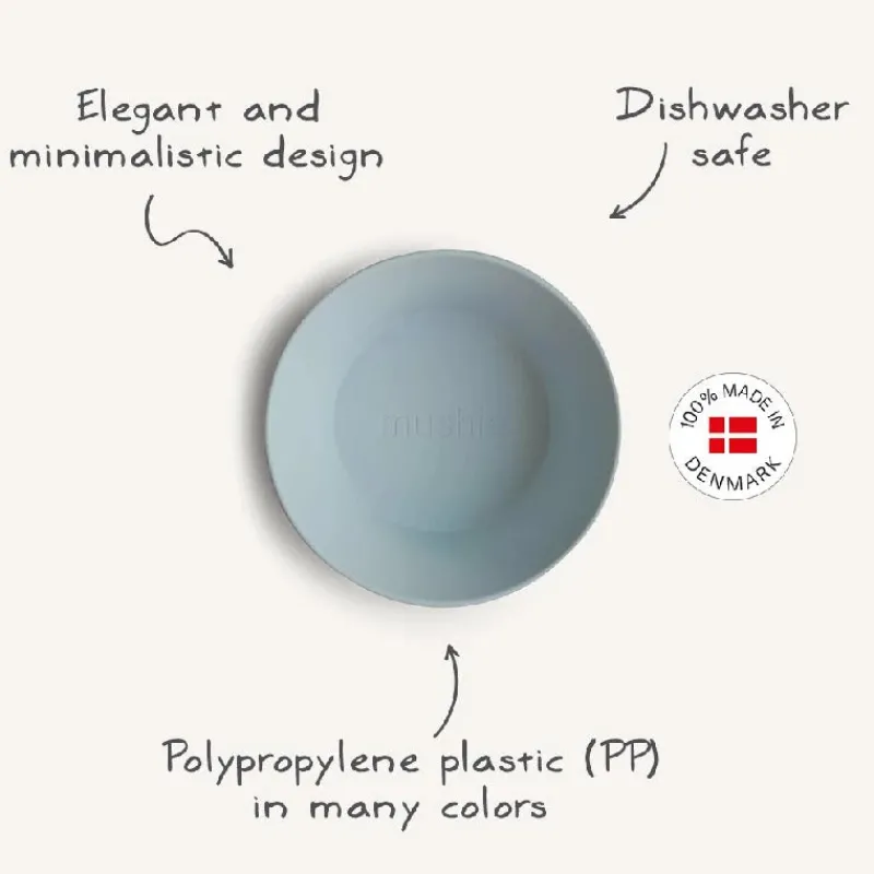 Sale Dinner Bowl - round - powder blue (set of 2 pcs) Service