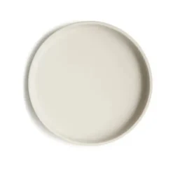 Klassisk Skridsikker Silikone Tallerken Ivory Service