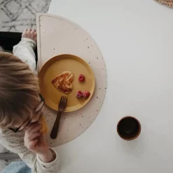 Sale Rund Tallerken Mustard 2pcs Service