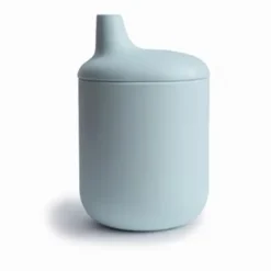 Clearance Silicone Sippy Cup Powder Blue Sutteflasker &Amp; Tilbehør|Sutteflasker &Amp; Tilbehør