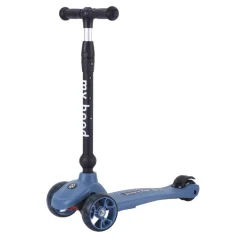 Kick'n'Ride 3i1 - Mørkeblå Løbehjul|Løbecykler