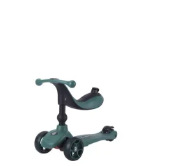 Best Kick'n'Ride 3i1 - Mørkegrøn Løbehjul|Løbecykler