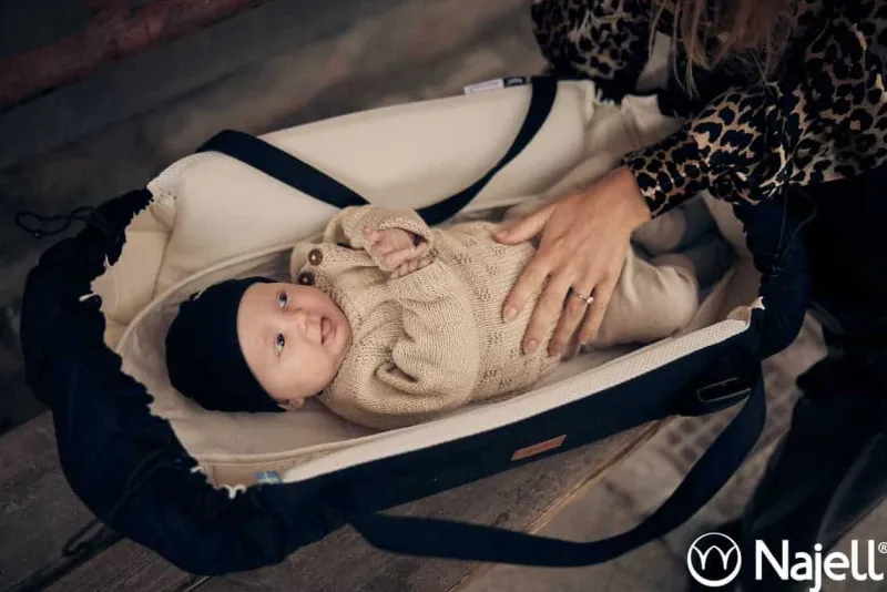 Outlet Sleepcarrier Bedding Vådligger - Linen Beige Børn Lifte|Lifte