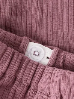 New Rib bukser, str. 56-92 - Mørk Rosa Tøj