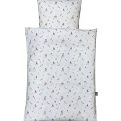 Best NM baby sengelinned, dess. 1193 små enhjørning og slotte Børn Sengetøj