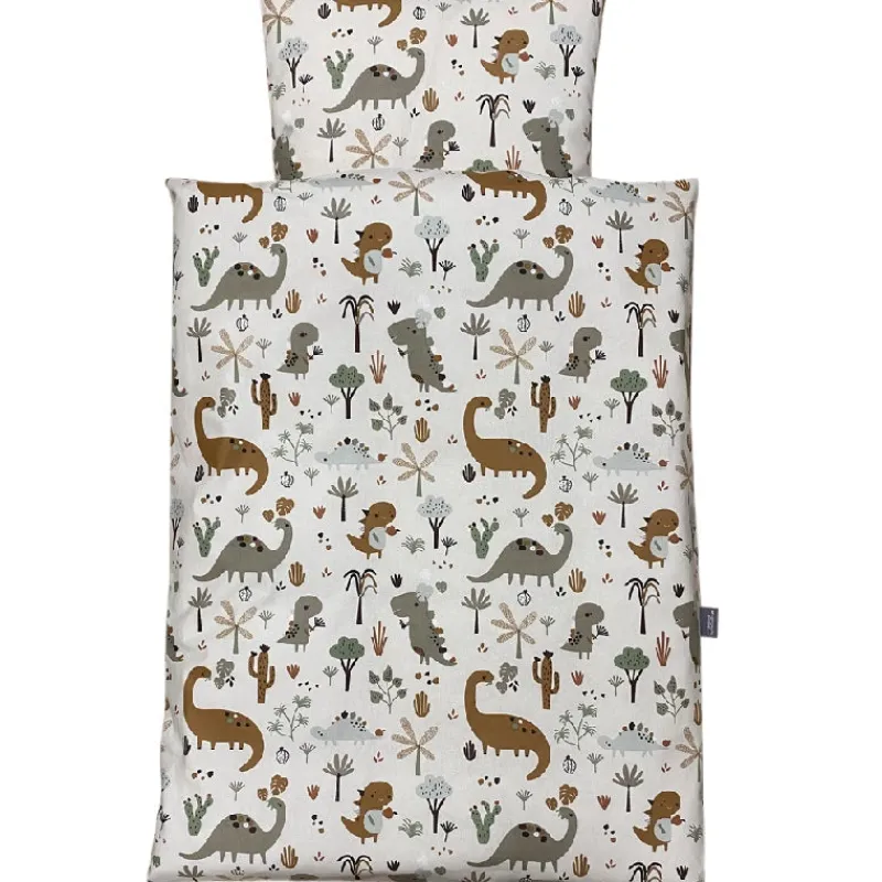 Discount NM Baby sengelinned, dess. 1052 beige dino Børn Sengetøj