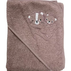 Clearance NM badeslag mauve m/ mor & barn apl. str. 75x75 cm. Oeko Tex Badeslag &Amp; Håndklæder