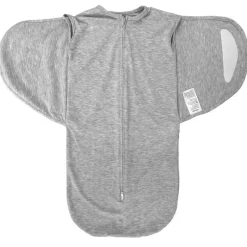 Online Svøb 3 - i - 1 - Heathered Grey Børn Tæpper &Amp; Svøb|Tekstiler