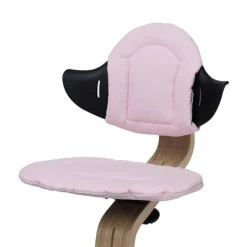 Højstol Hynde, Dark Grey/Pale Pink Børn Højstole|Børnemøbler