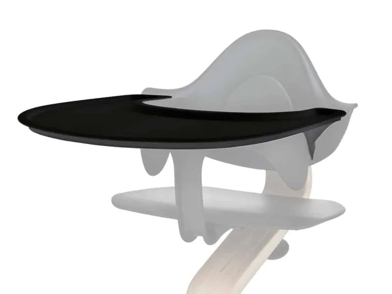 Outlet Tray - Sort bakkebord Børn Højstole|Børnemøbler