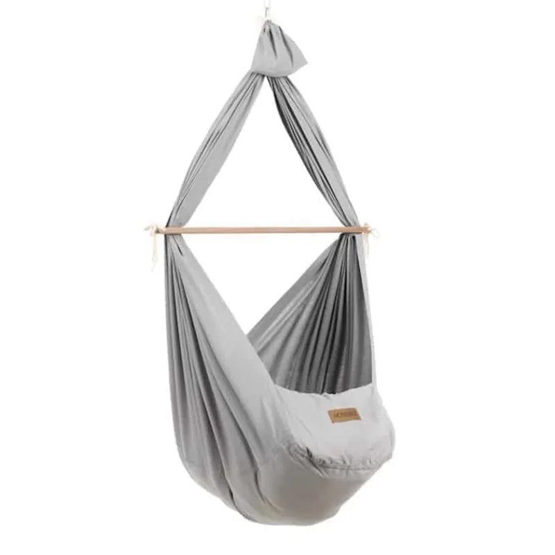 New ® Nordic slyngevugge med kapokmadras - grå Børn Slyngevugger|Slyngevugger
