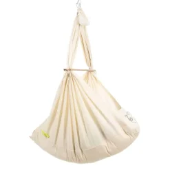 Online Slyngevugge med mikrofibermadras – natur Børn Slyngevugger|Slyngevugger