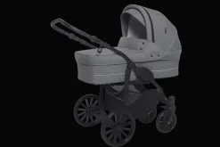 Nordic Lux Light Grey Melange Barnevogne