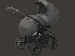 New Nordic Seat - Dark Grey Melange Klapvogne