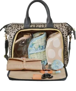 Hot Pusletaske - Croyde - Ink Drop Pusletasker