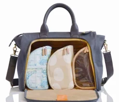 Sale Pusletaske - Croyde - Pewter Pusletasker