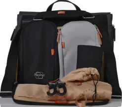Online Pusletaske Prescott Combi - Charcoal Black Pusletasker