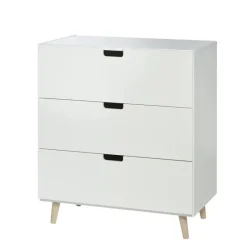 Clearance Pan Kommode med3 skuffer og pusletop Børn Kommoder|Børnemøbler