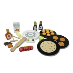 Best Pandekagebager sæt Trælegetøj|Træmad