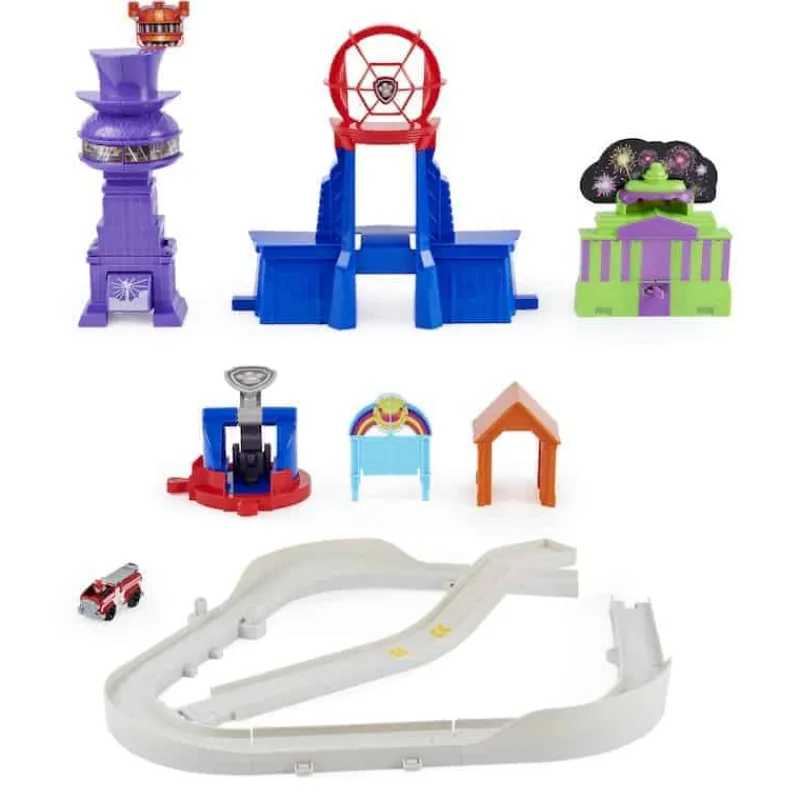Outlet Movie True Metal City Rescue Playset Biler