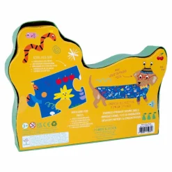 New Puslespil m. formet motiv & æske 20 brikker - Pets Aktivitetslegetøj|Spil &Amp; Puslespil