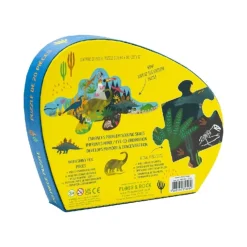 Online Puslespil m. formet motiv & æske 20 brikker - Dino Aktivitetslegetøj|Spil &Amp; Puslespil