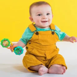 Outlet Rangle - Rattle & Shake Barbell - grøn Rangler|Aktivitetslegetøj