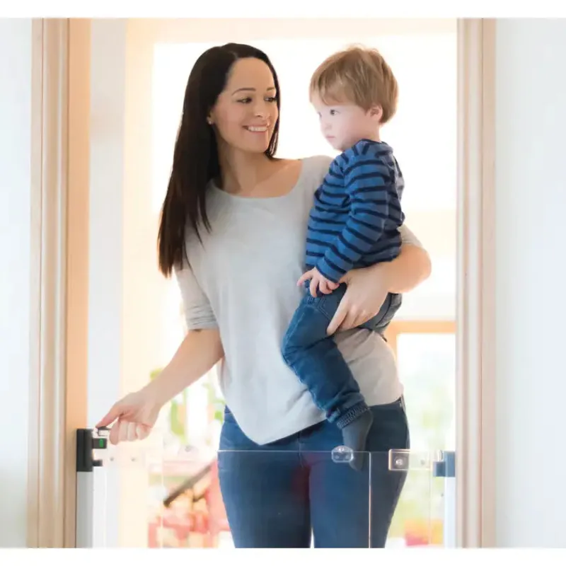 Clearance Safe & Care - Skruemonteret sikkerhedsgitter - 75-100 cm Gitre &Amp; Låger