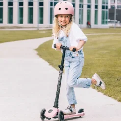 Best Scoot and Ride Highway Kick 3 LED - Rose Løbecykler