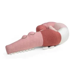 strikket mini - pude Sleepy Croc blossom pink Børn Sengerande