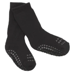 Discount Skridsikre Strømper Tyk Bomuld - Black Strømper