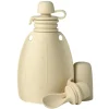 Hot Smoothie flaske m/ske og beskyttelseskappe - Beige Sutteflasker &Amp; Tilbehør|Sutteflasker &Amp; Tilbehør