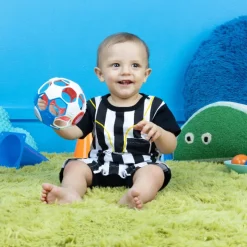 Clearance Soccer - fodbold (rød/hvid/blå) Aktivitetslegetøj|Rangler