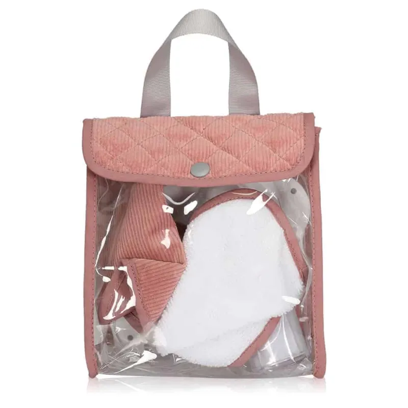 Discount SPISESÆT I TASKE FLØJL - ROSA Dukker