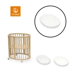 New Sleepi Mini V3 Pakke - Natural Børn Tremmesenge|Babysenge