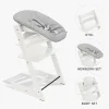 Best Tripp Trapp Bundle - Højstol, Babyset og Newborn - Hvid Børn Højstole|Børnemøbler