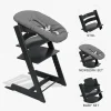 Online Tripp Trapp Bundle - Højstol, Babyset og Newborn - Sort Børn Højstole|Børnemøbler