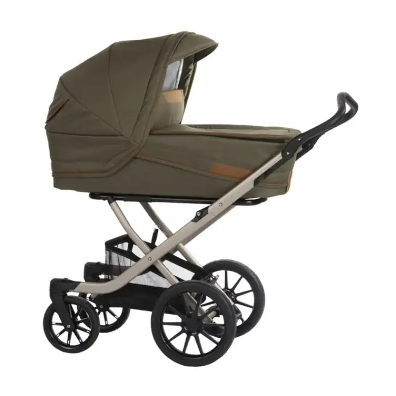 Sale Free - Stel: Champagne - Overdel: Olive/Cognac Barnevogne