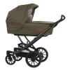 Outlet Free - Stel: Sort - Overdel: Olive/Cognac Barnevogne