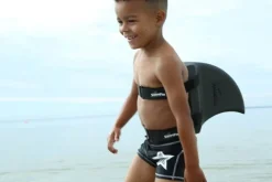 Hot Hajfinne - Antracitgrå Badelegetøj|Udeleg