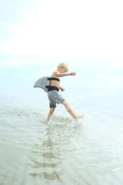 New Hajfinne - Lys Grå Badelegetøj|Udeleg