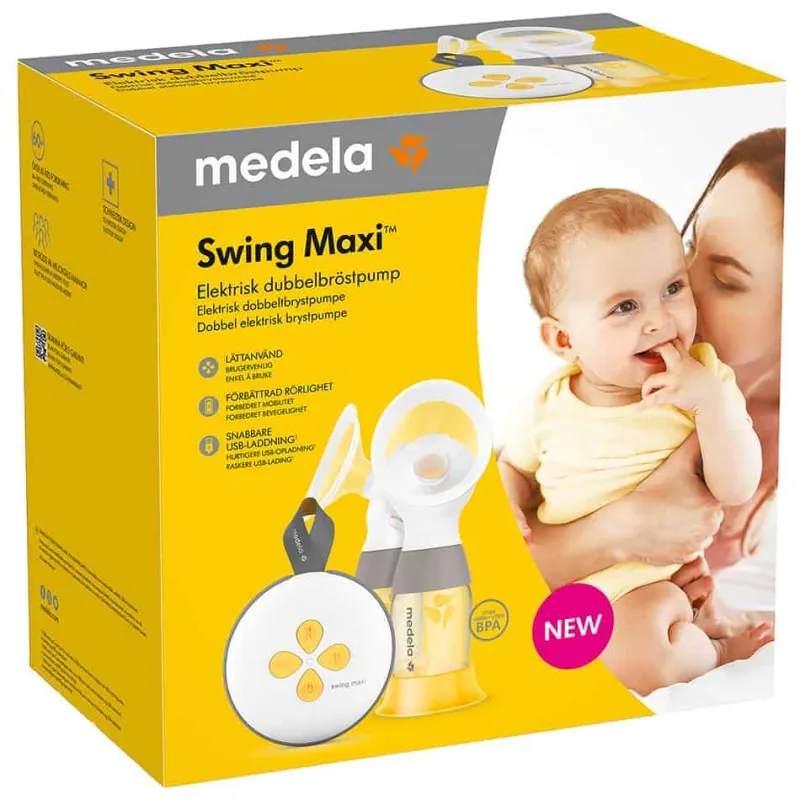 Hot Swing Maxi - Dobbelt Elektrisk Brystpumpe Brystpumper