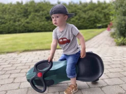 New Swingcar - Mørkegrøn Aktivitetslegetøj|Løbehjul