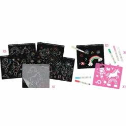 Outlet Tavle skitsebog - Rainbow Fairy Aktivitetslegetøj|Kreativitet