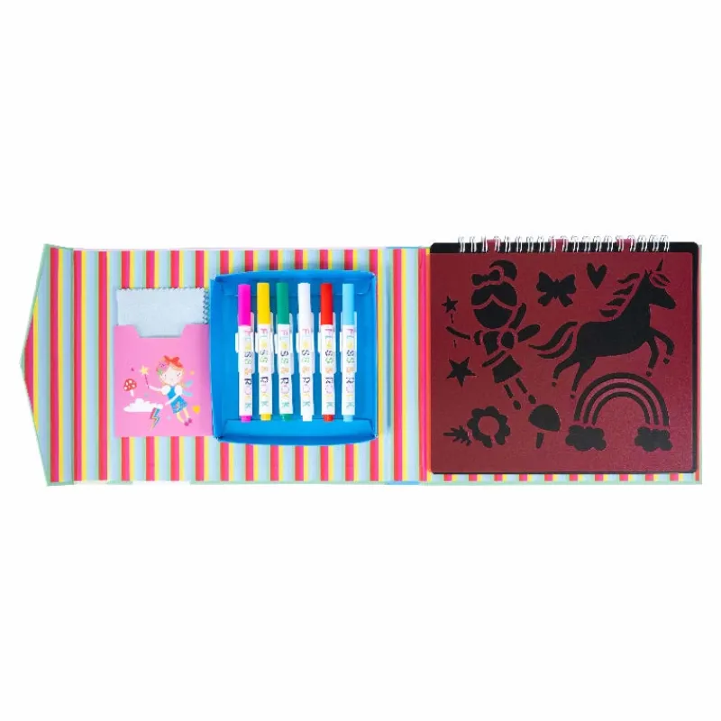 Outlet Tavle skitsebog - Rainbow Fairy Aktivitetslegetøj|Kreativitet